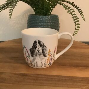 ✨2 for $15✨ ROSE OF ENGLAND Cocker Spaniel Fine Bone China Coffee Mug Cup